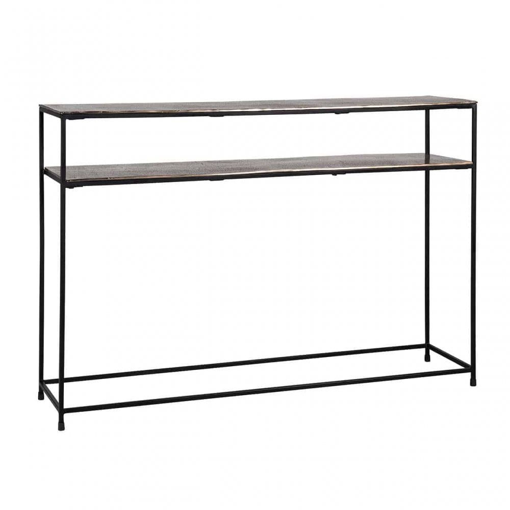 Chandon Champagne Gold Console Table – Decorum Interiors