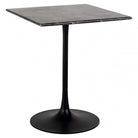 Carlten Black Square Bistro Table by Richmond Interiors