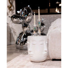 Christy White End Table by Richmond Interiors