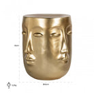 Christy Gold End Table by Richmond Interiors