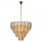 Chloe Chandelier Clear & Champagne Gold Tinted Glass by Richmond Interiors