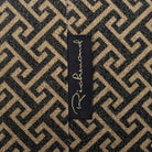 Geo Black Cylinder Lampshade 50cm by Richmond Interiors