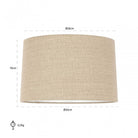 Sally Sand Linen Lampshade 30cm by Richmond Interiors