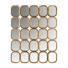 Marila Gold Mirror 25 Mirrors by Richmond Interiors