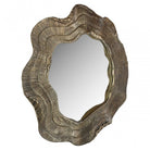 Elia Gold Sculptural Mirror by Richmond Interiors