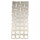 Badia Gold Squares Mirror by Richmond Interiors