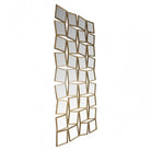Badia Gold Squares Mirror by Richmond Interiors
