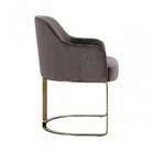 Hadley Brushed Gold Velvet Chair by Richmond Interiors