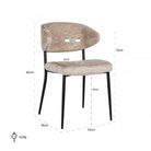 Bea Natural Chair Set Of 2 by Richmond Interiors
