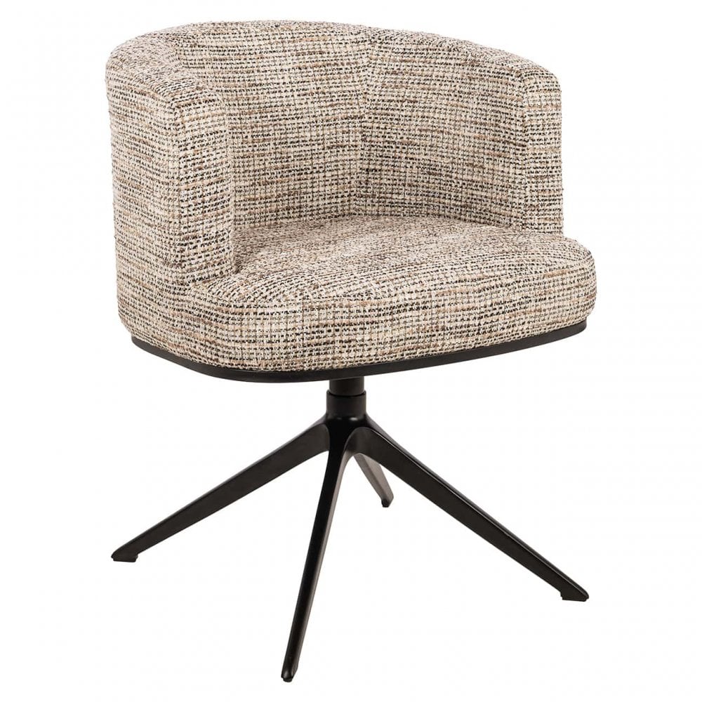 Cheyenne Trendy Natural Swivel Chair by Richmond Interiors