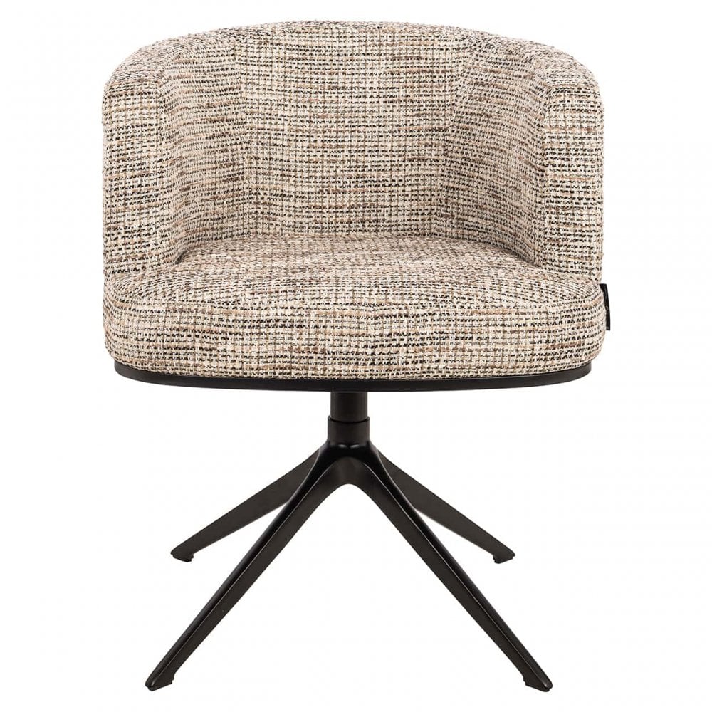 Cheyenne Trendy Natural Swivel Chair by Richmond Interiors