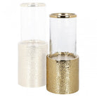 Marlou Small Gold Hurricane by Richmond Interiors