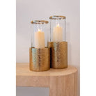 Marlou Small Gold Hurricane by Richmond Interiors