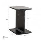Benson Black Side Table by Richmond Interiors
