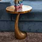 Dolphin Gold Side Table by Richmond Interiors