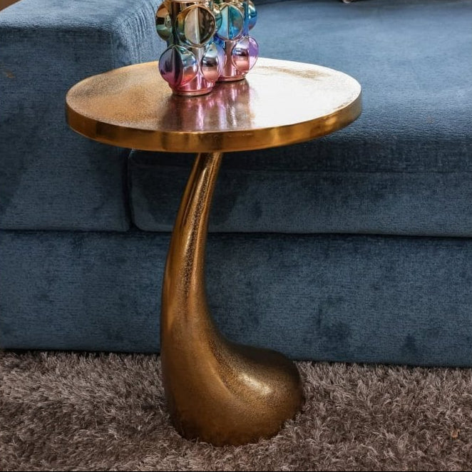 Dolphin Gold Side Table by Richmond Interiors