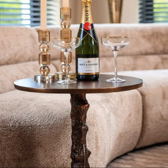 Misty Bronze Side Table by Richmond Interiors
