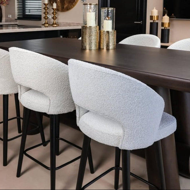 Menara Brown Counter Dining Table - 220cm by Richmond Interiors
