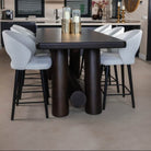 Menara Brown Counter Dining Table - 220cm by Richmond Interiors