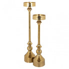 Presley Gold Candle Holder - Small by Richmond Interiors