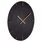 Bilal Black Gold Clock by Richmond Interiors