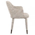 Donnatella Trendy Natural Woven Fabric Chair by Richmond Interiors