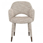 Donnatella Trendy Natural Woven Fabric Chair by Richmond Interiors