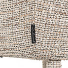 Donnatella Trendy Natural Woven Fabric Chair by Richmond Interiors