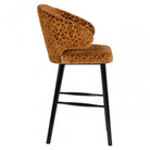 Indigo Gold Traingle Bar Stool by Richmond Interiors