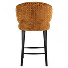 Indigo Gold Triangle Counter Stool by Richmond Interiors