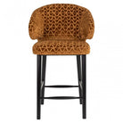 Indigo Gold Triangle Counter Stool by Richmond Interiors