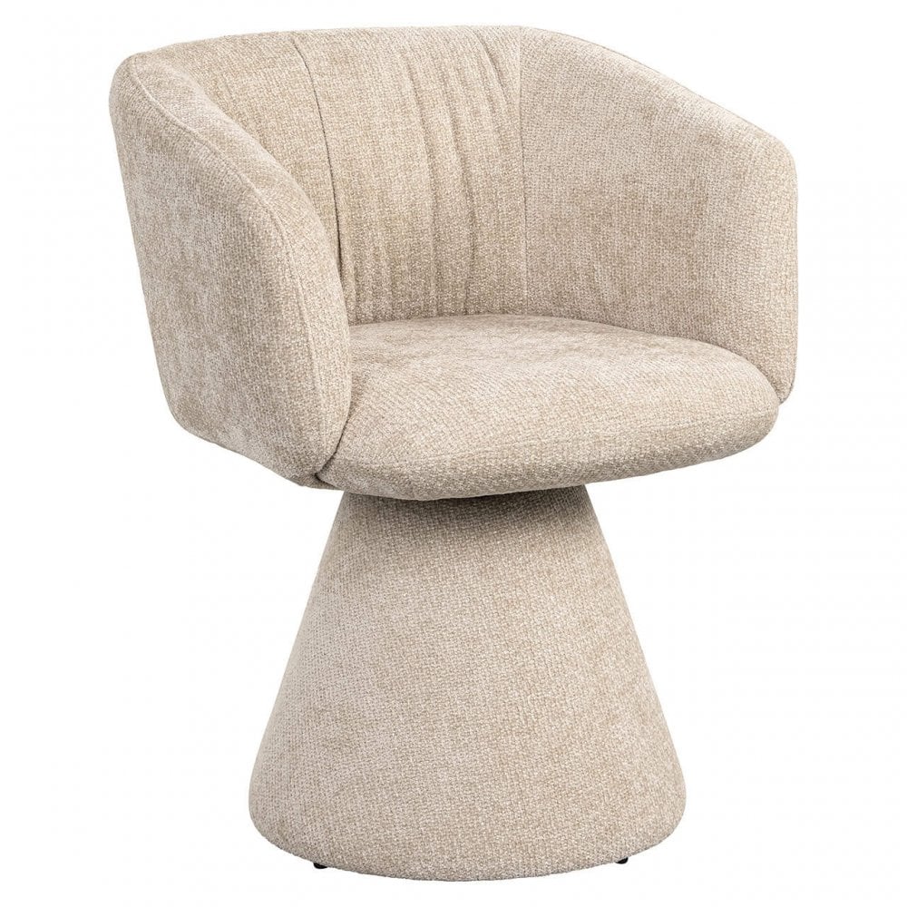 Madeline Unicorn Cream Swivel Chair by Richmond Interiors