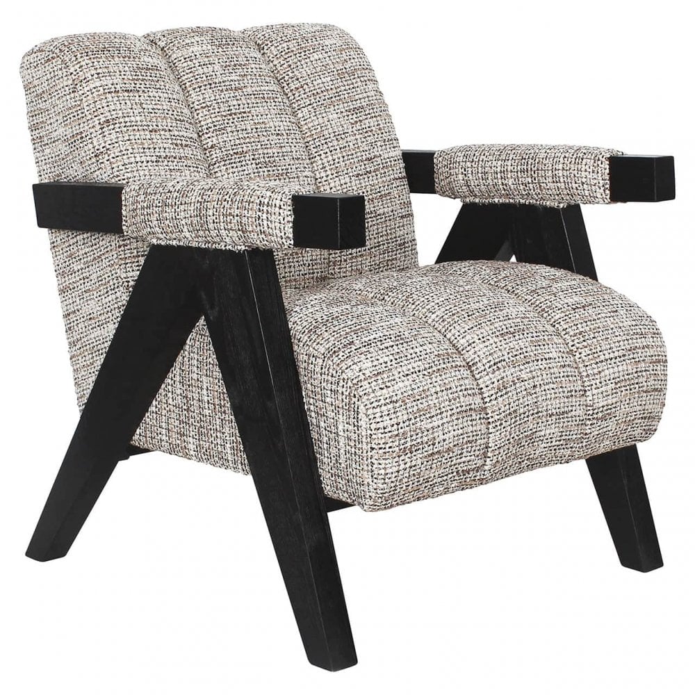 Clover Trendy Natural Lounge Chair by Richmond Interiors
