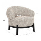 Montana Trendy Natural Lounge Chair by Richmond Interiors