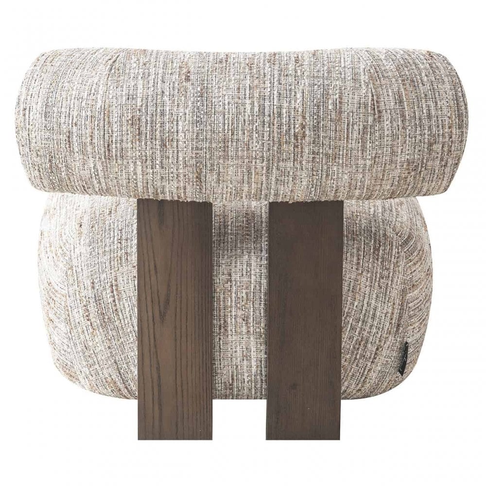 Arabella Greige Coco Lounge Chair by Richmond Interiors