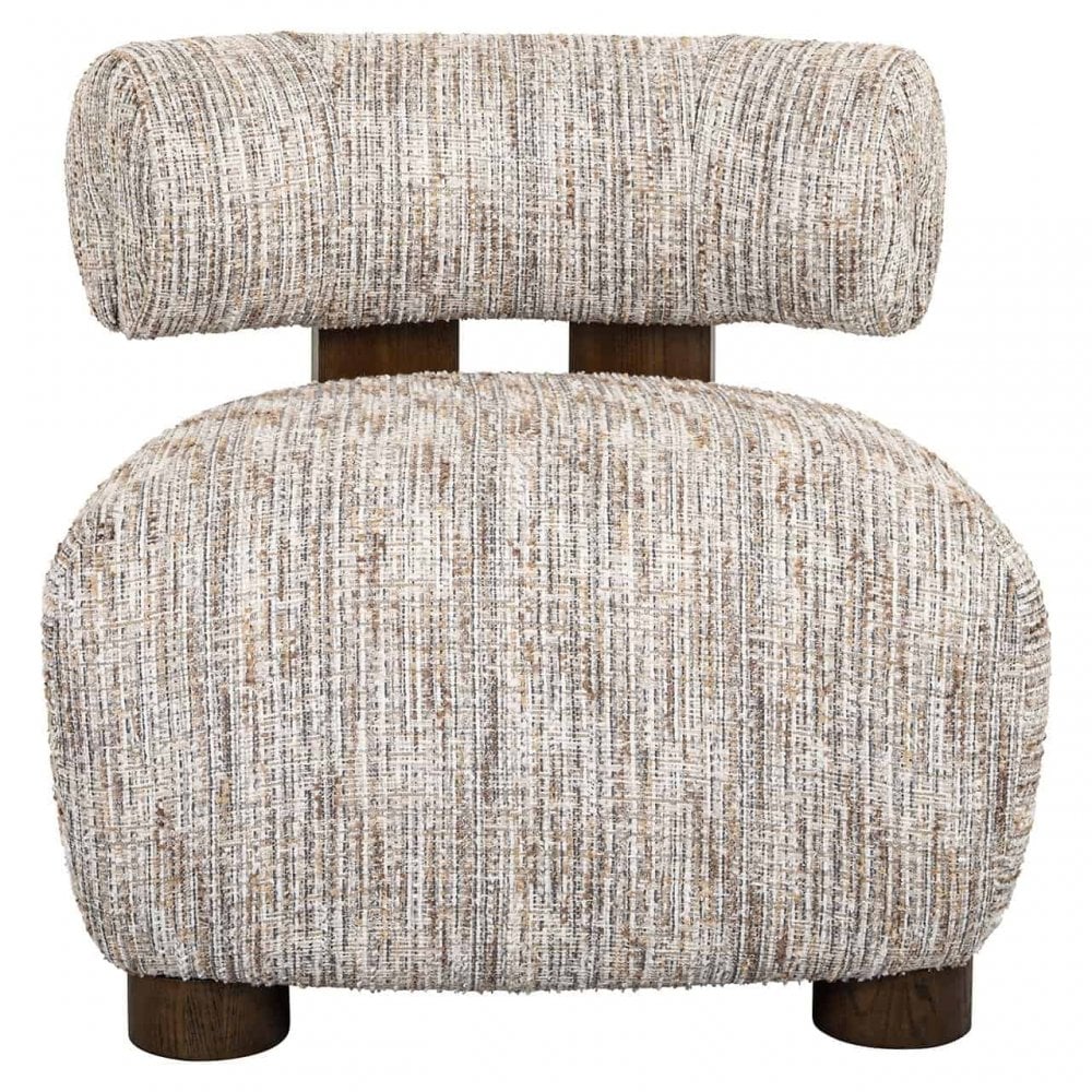 Arabella Greige Coco Lounge Chair by Richmond Interiors