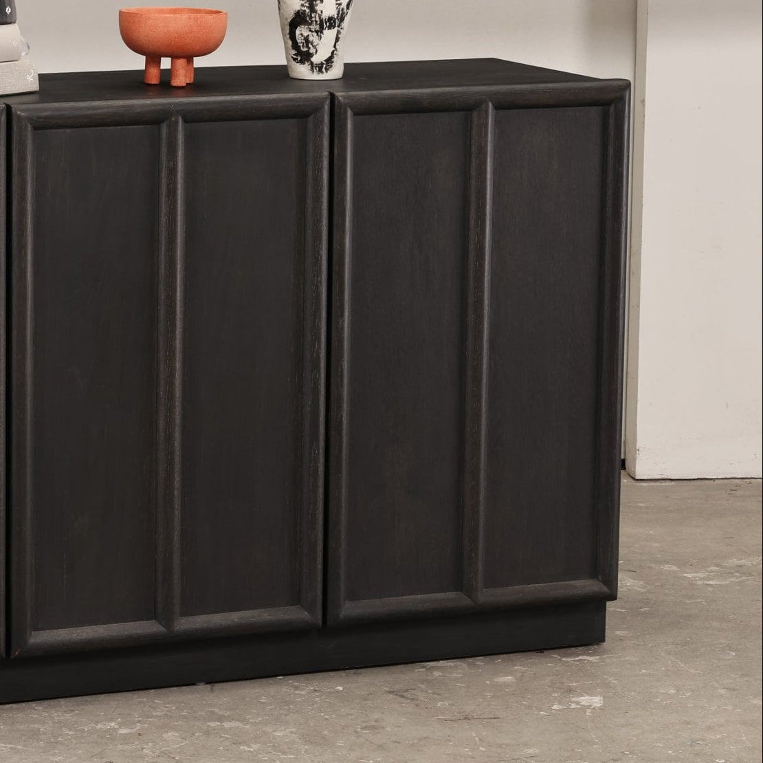 Huddington Black Oak Sideboard by D.I. Designs