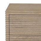 Wickham Ribbed Oak Wood Chest of Drawers by D.I. Designs