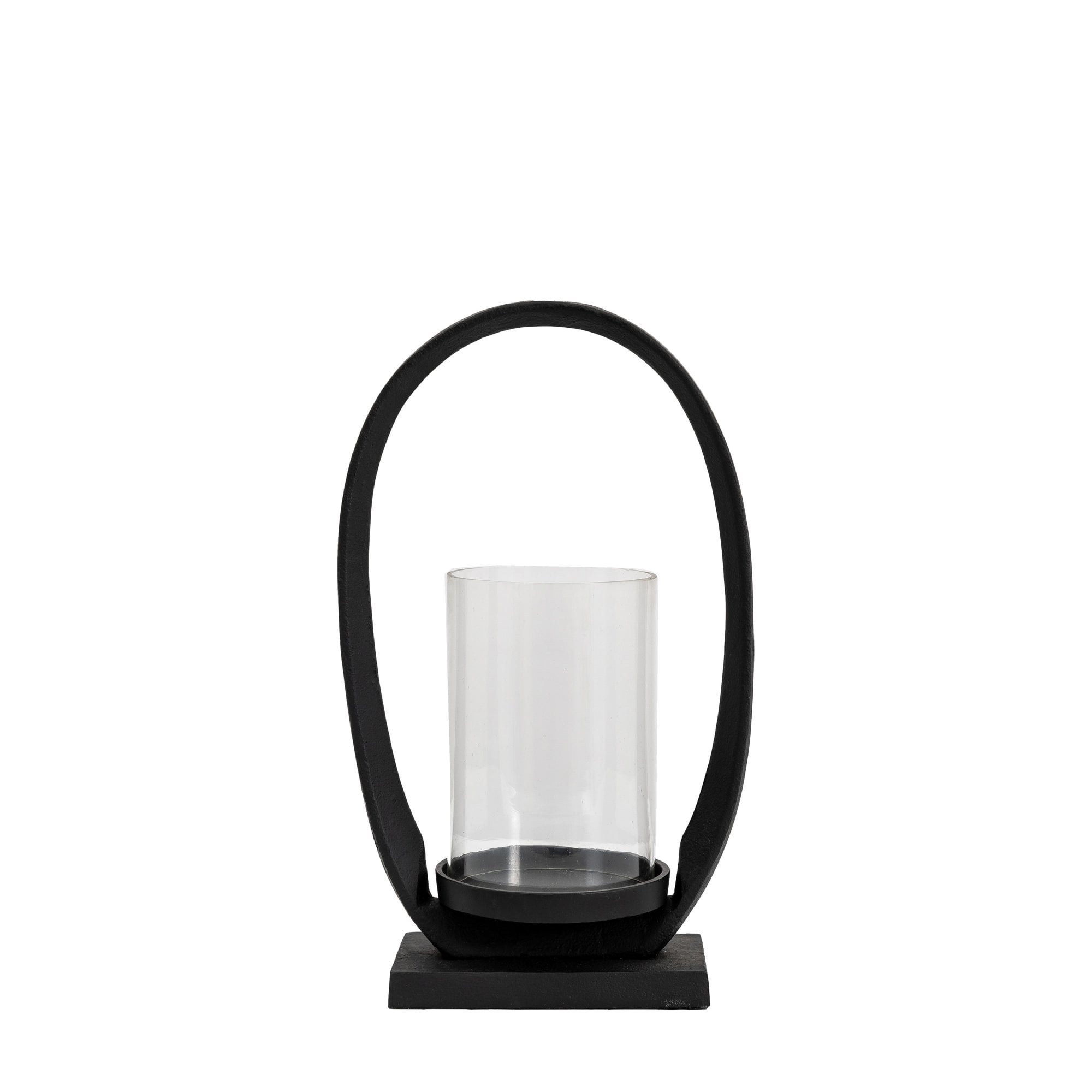 Hooper Lantern Small Black by Abode