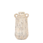 Ica Medium Vase Earthy White by Abode