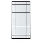 Margate Mirror Black Small by Abode
