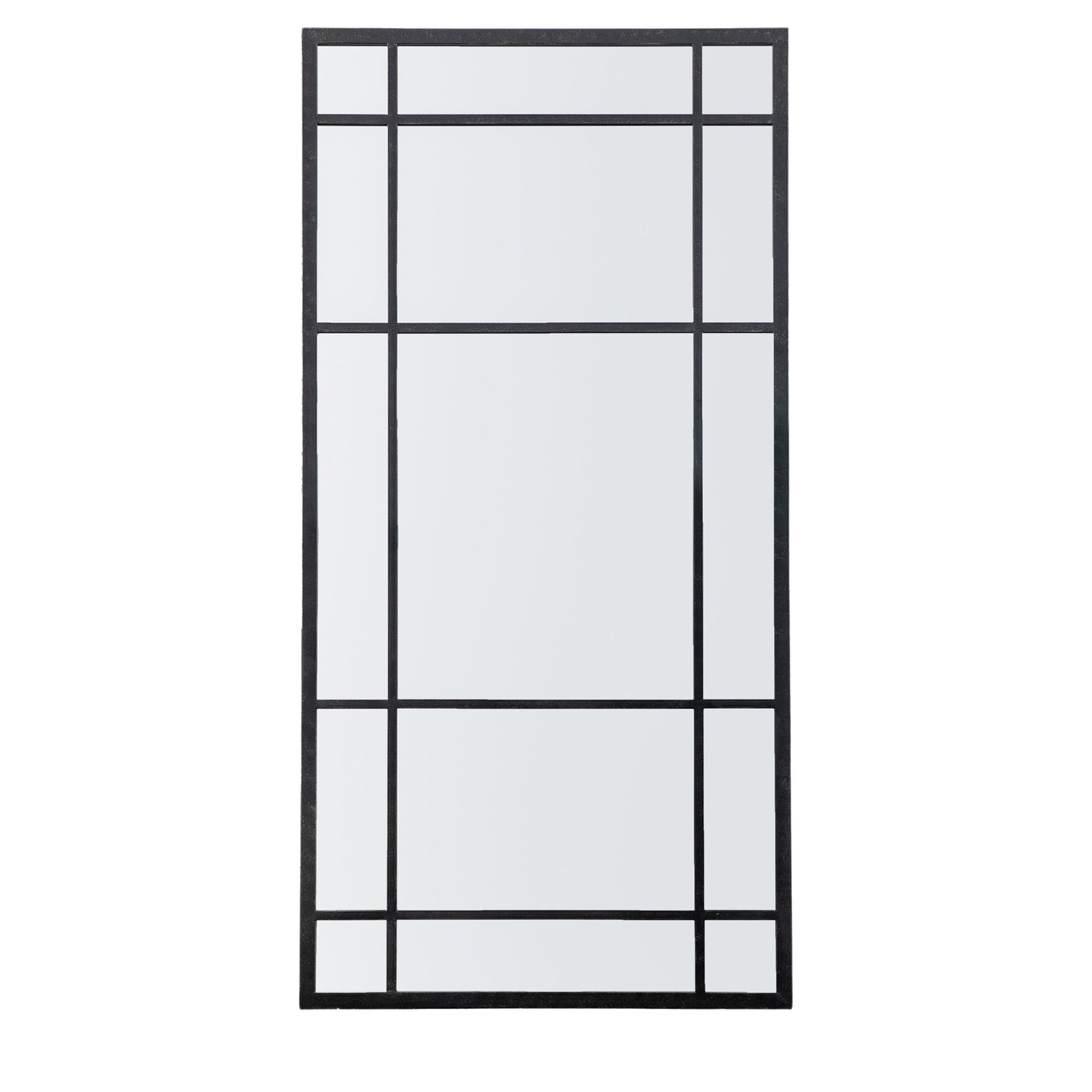 Margate Mirror Black Small by Abode