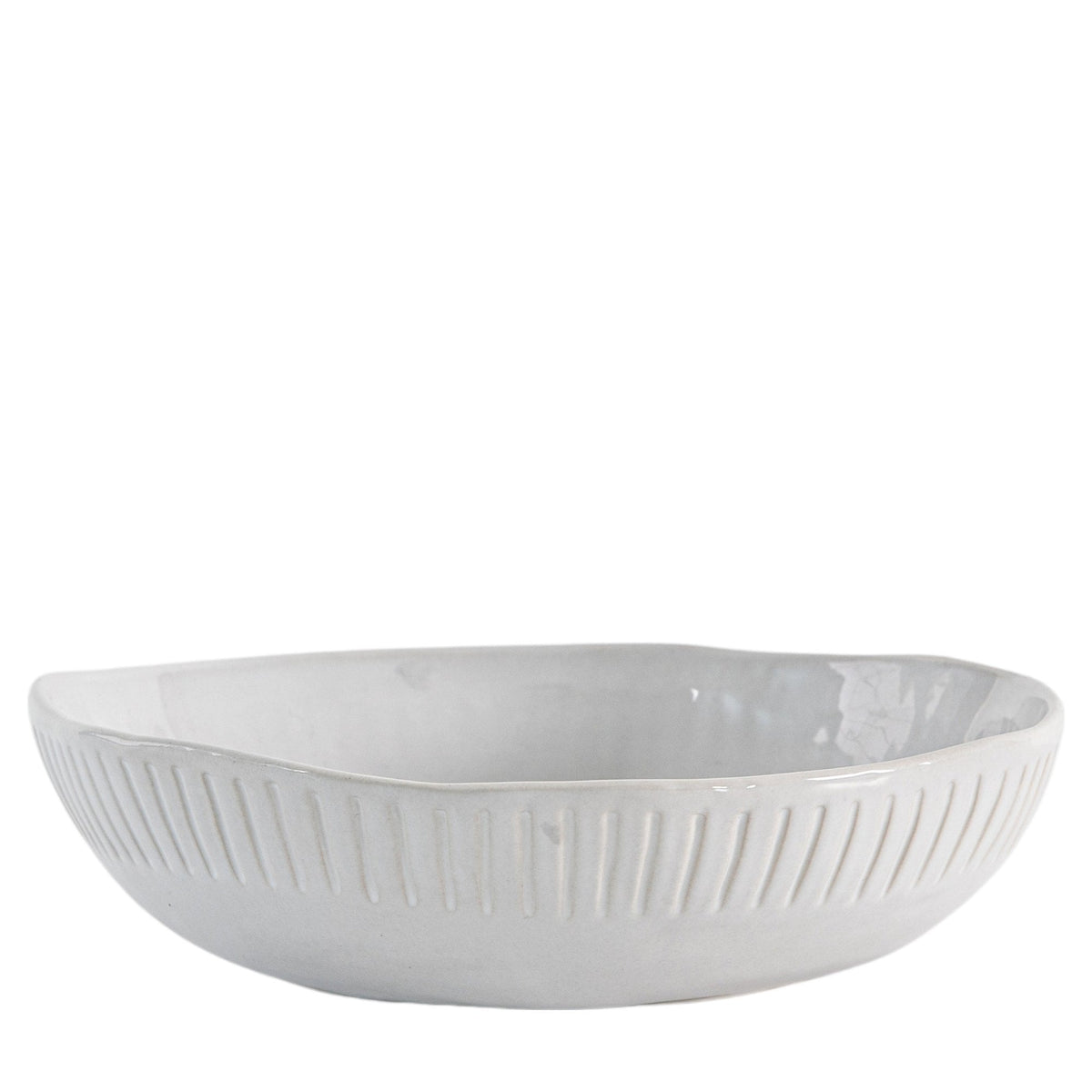 Organic Ridged Pasta Bowl (Set of 4) by Abode