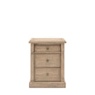 Vancouver 3 Drawer Bedside Table by Abode