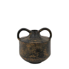 Gobi Small Cast Metal Vase by Abode