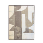 Betong Abstract Framed Canvas by Abode