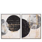 Orbit Framed Canvas (Set of 2) by Abode