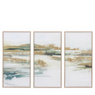 Triptych Framed Canvas (Set of 3) by Abode