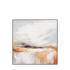 Warm Horizon Framed Canvas by Abode