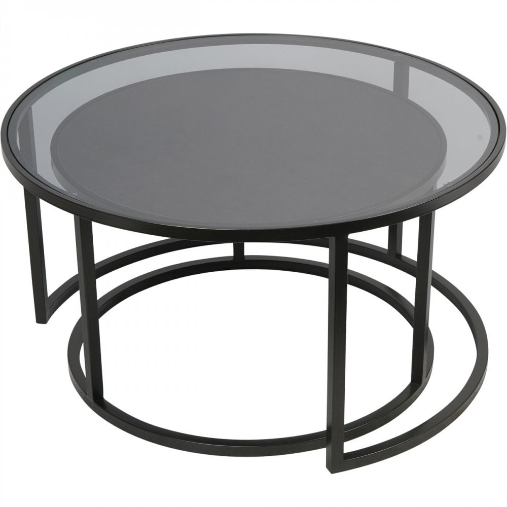 Turner Set of 2 Nesting Coffee Tables by Libra Interiors